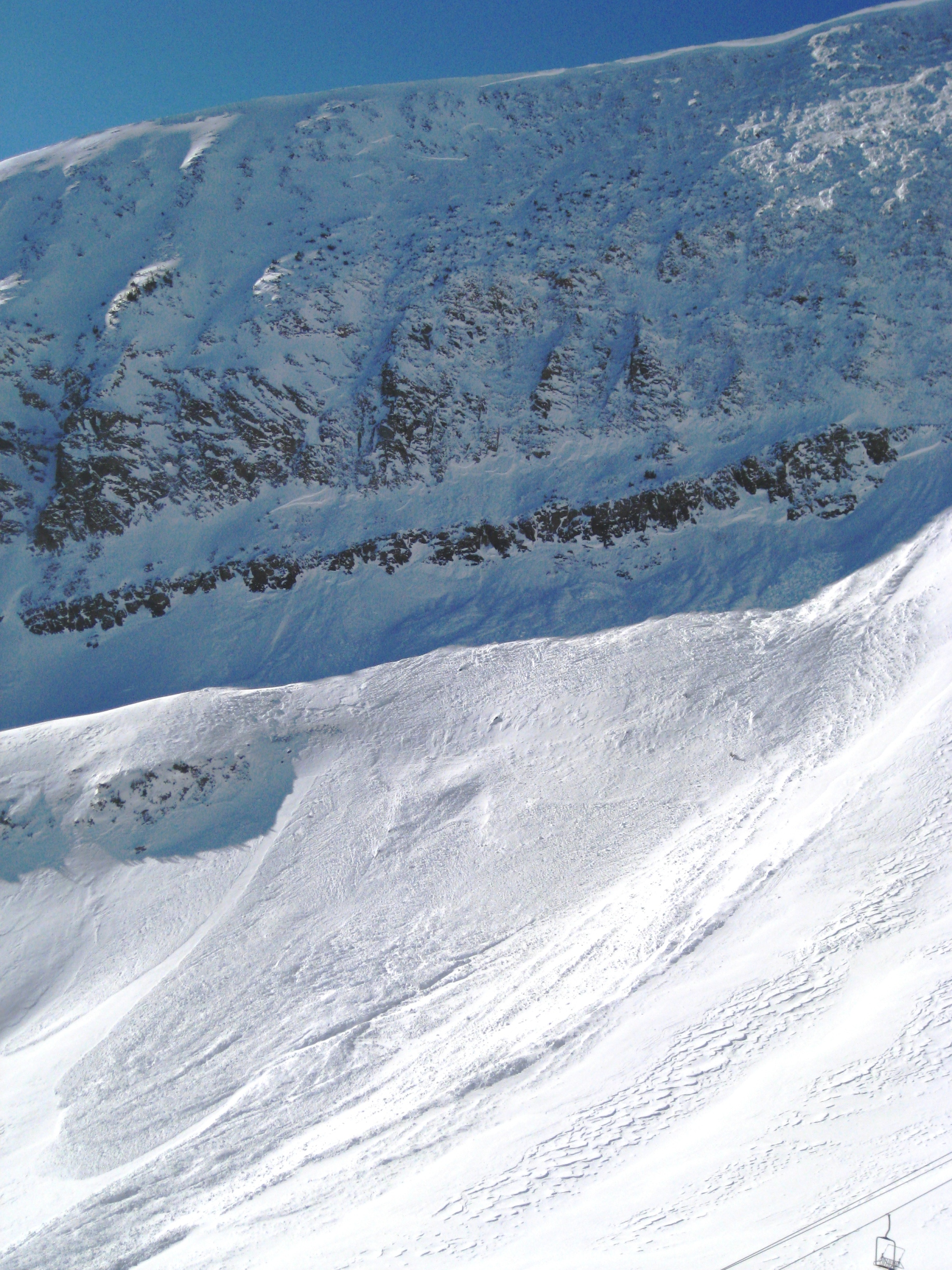 Lone Mountain Natural Avalanche Lone Mountain Natural Avalanche