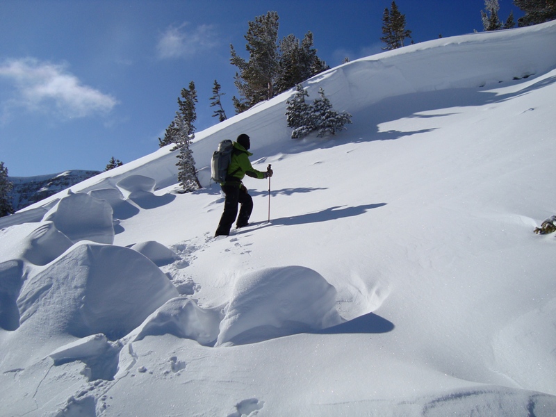 Avalanche near Lionhead Avalanche near Lionhead
