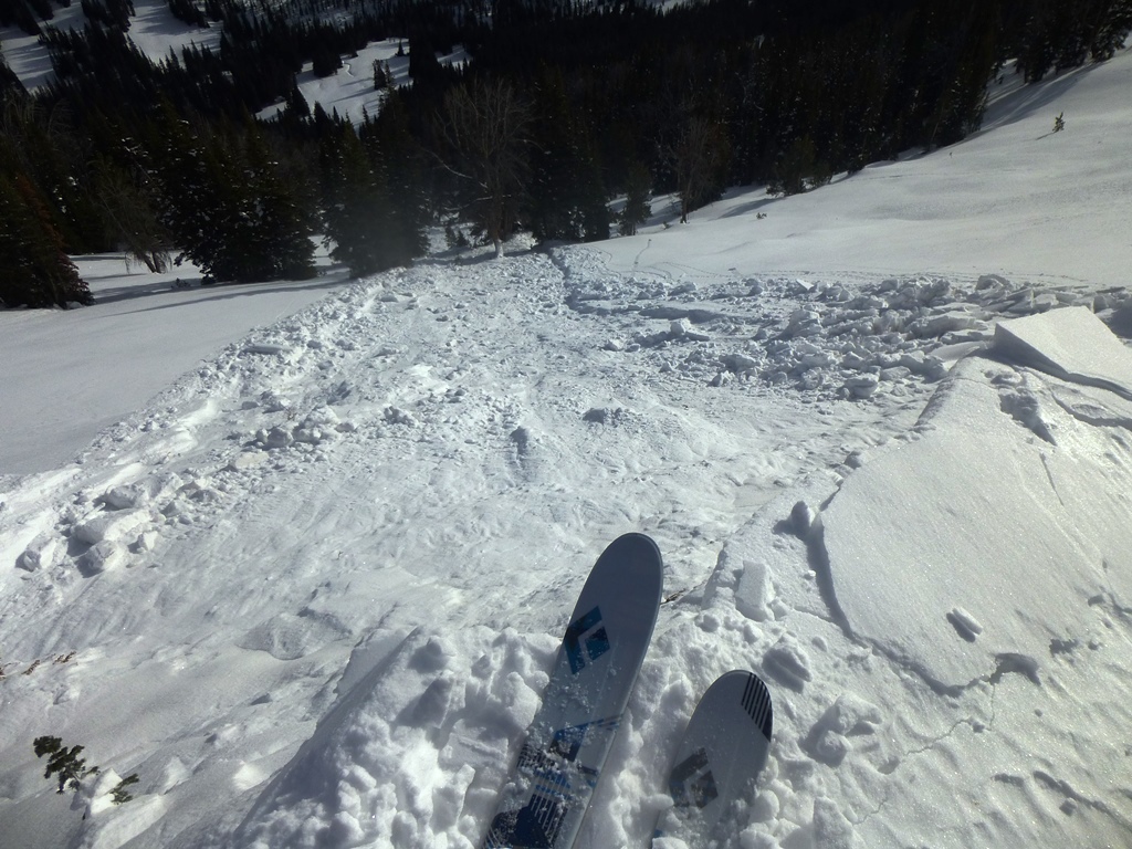 Bear Basin Cornice Drop Bear Basin Cornice Drop
