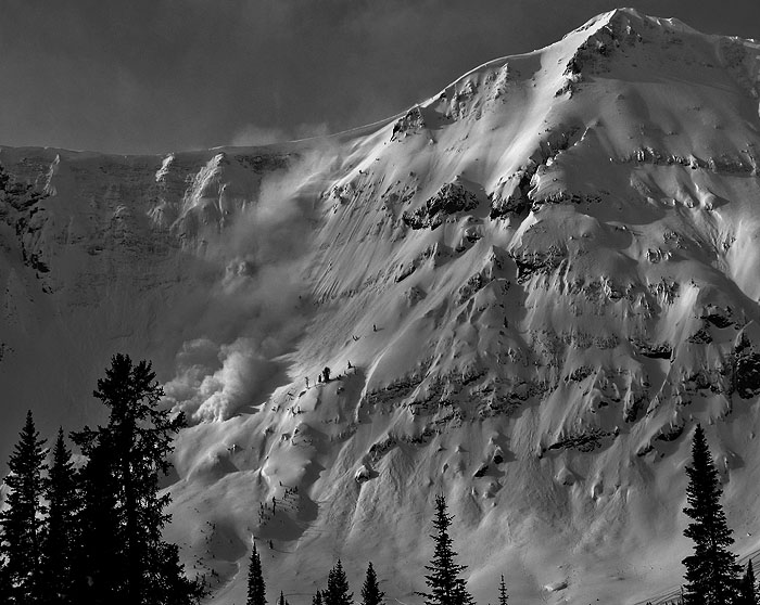 Sheep Creek Cornice Fall Sheep Creek Cornice Fall