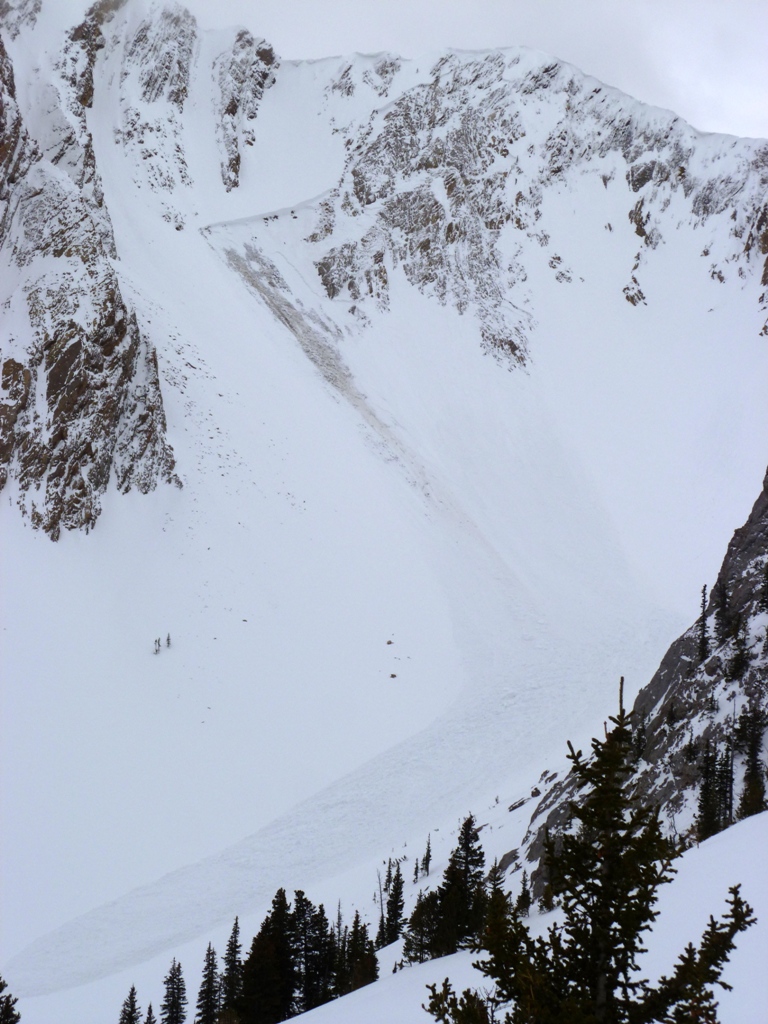 Natural Avalanche - Northern Bridgers Natural Avalanche - Northern Bridgers