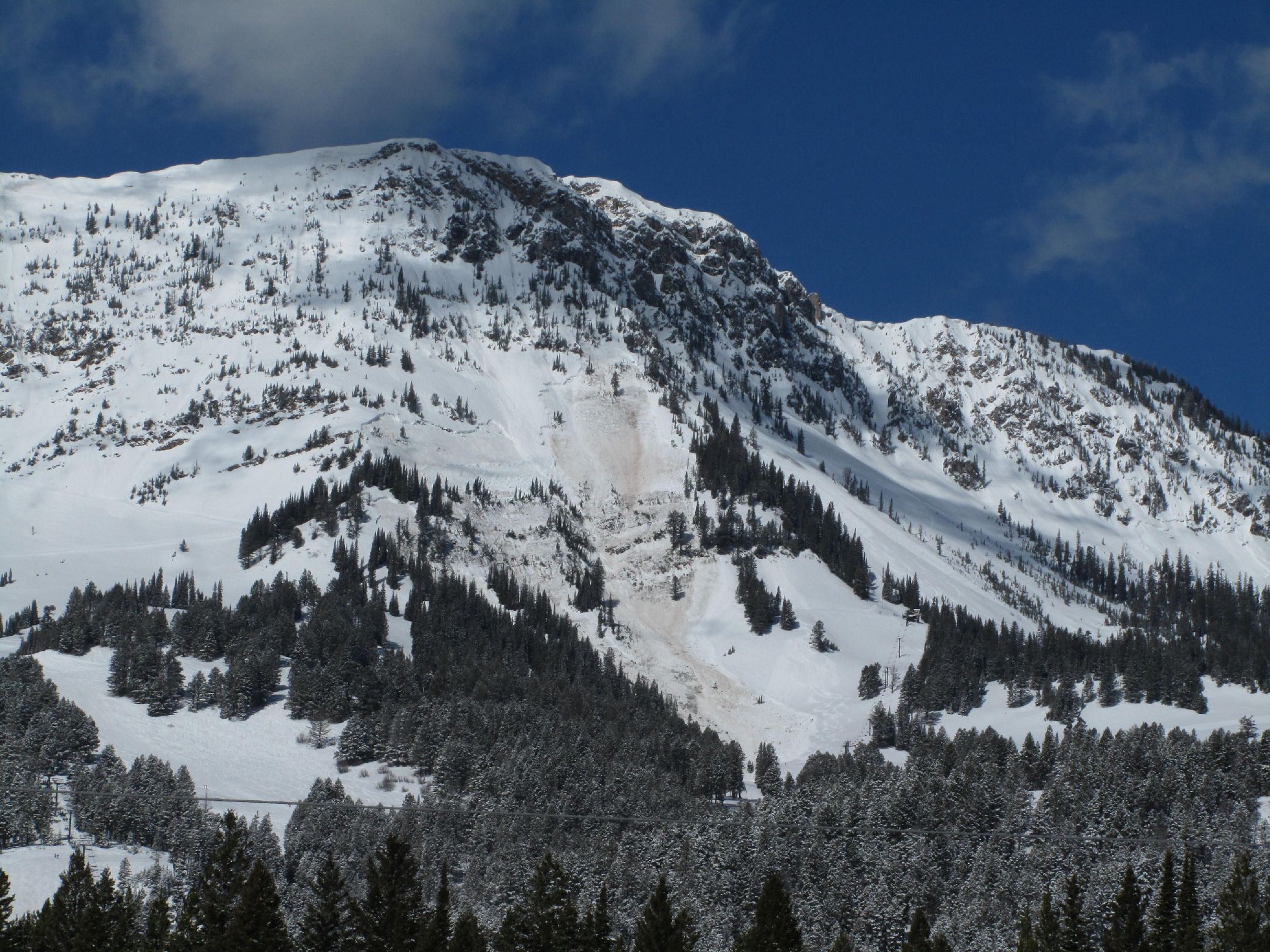 Bridger Gully Avalanche Bridger Gully Avalanche