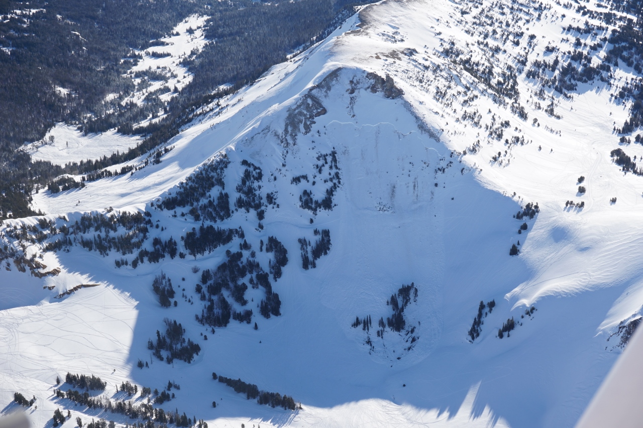 From the Air: Daisy Pass Avalanche From the Air: Daisy Pass Avalanche