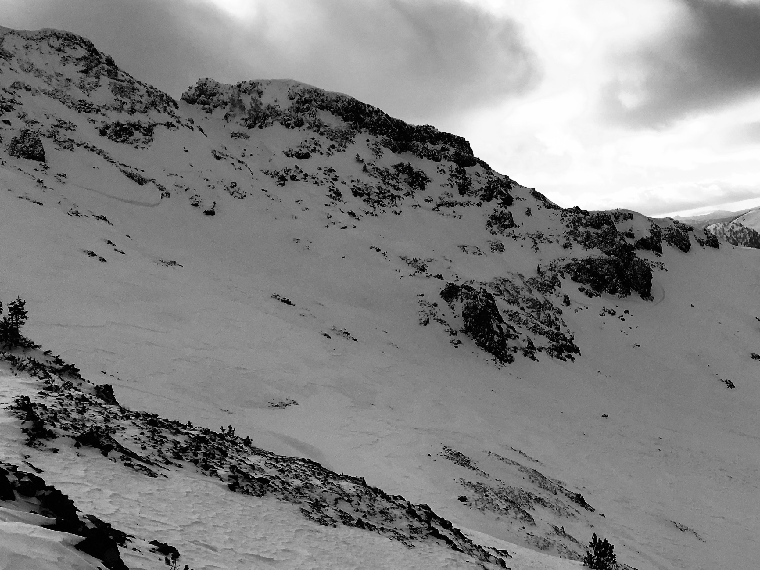 N. Face of Blackmore Avalanche N. Face of Blackmore Avalanche