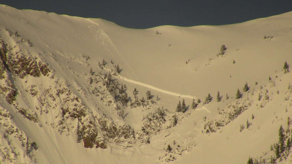 Natural Avalanche Northern Bridgers 18 March 11 Natural Avalanche Northern Bridgers 18 March 11