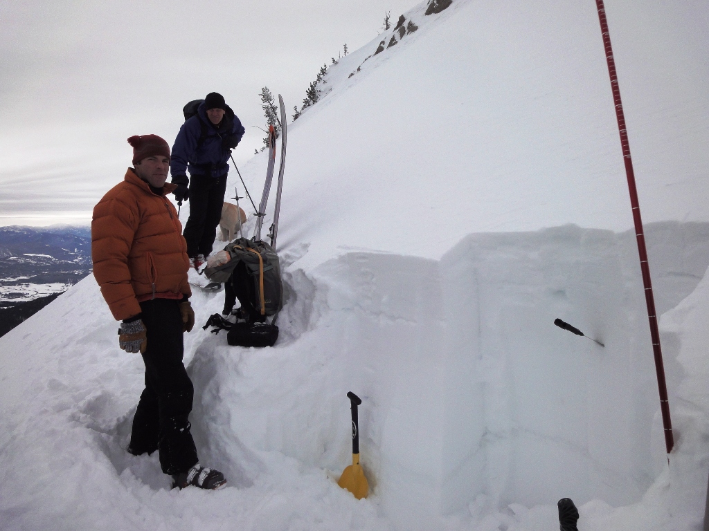 Saddle Peak Snowpit Saddle Peak Snowpit