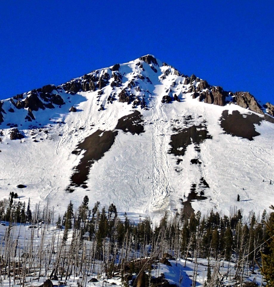 Wet Loose Avalanche near Cooke City Wet Loose Avalanche near Cooke City
