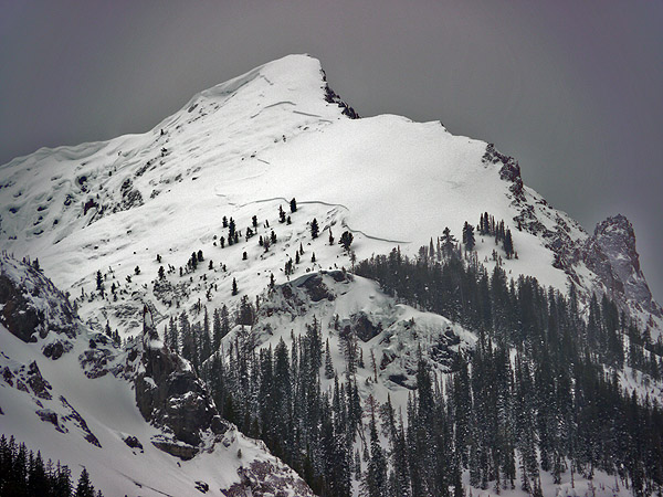 Big Avalanche on Republic outside Cooke City Big Avalanche on Republic outside Cooke City