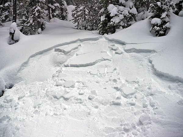 Small Natural Avalanche Small Natural Avalanche