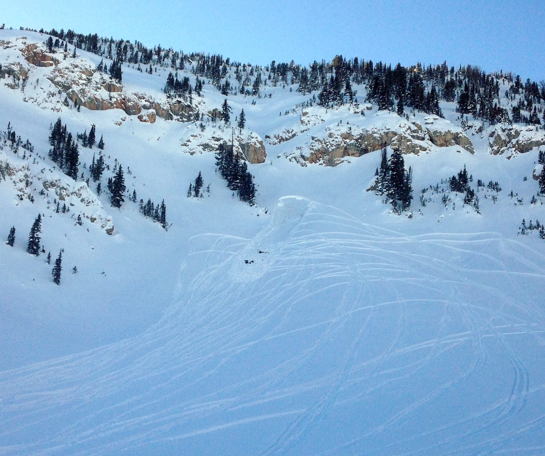 Tepee Basin Slide - 12/28/13 Tepee Basin Slide - 12/28/13